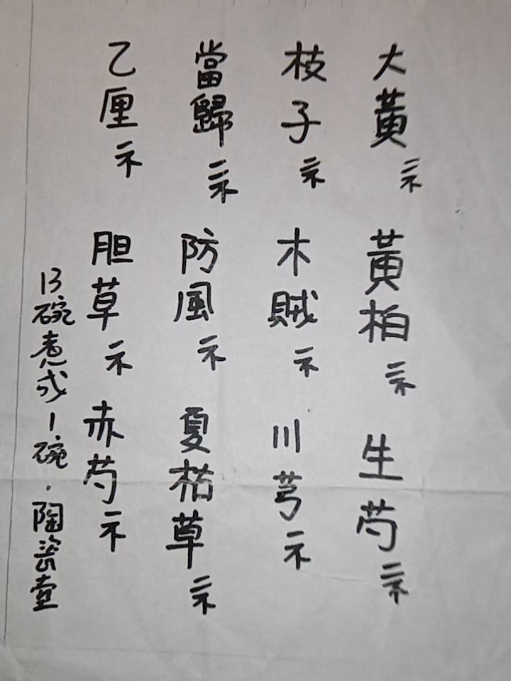 中藥方